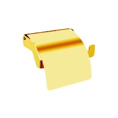 Dekor Banyo SS304 Gold Kapakli Tuvalet Kagıtlığı SS304 007 12